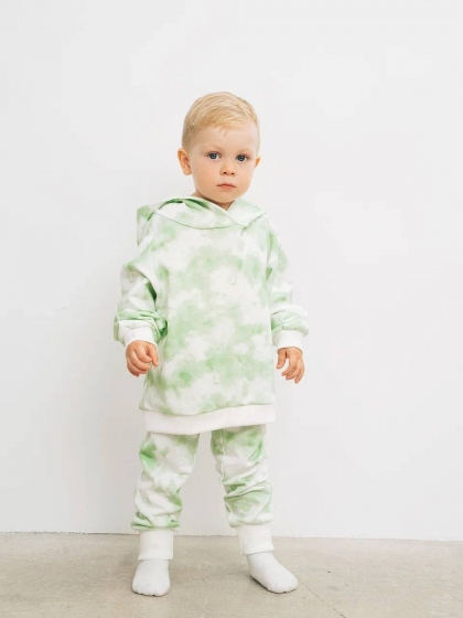 Костюм Тай-Дай Зеленый (футер 3-х диагональ)